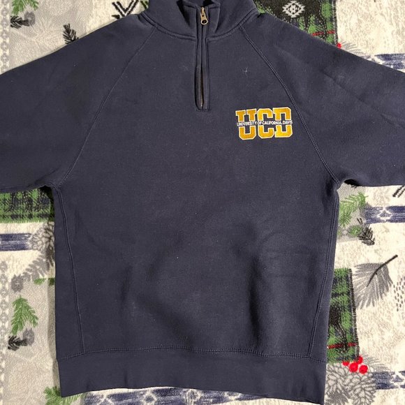 Ouray Sweaters - UC Davis Quarter Zip (Perfect Condition, Size Small)